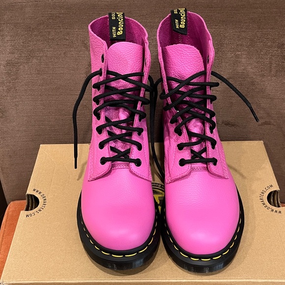 Bottes Dr. Martens Pascal Thrift Rose Pour Fille - Pointure US 7 - Neuf Avec Emballage